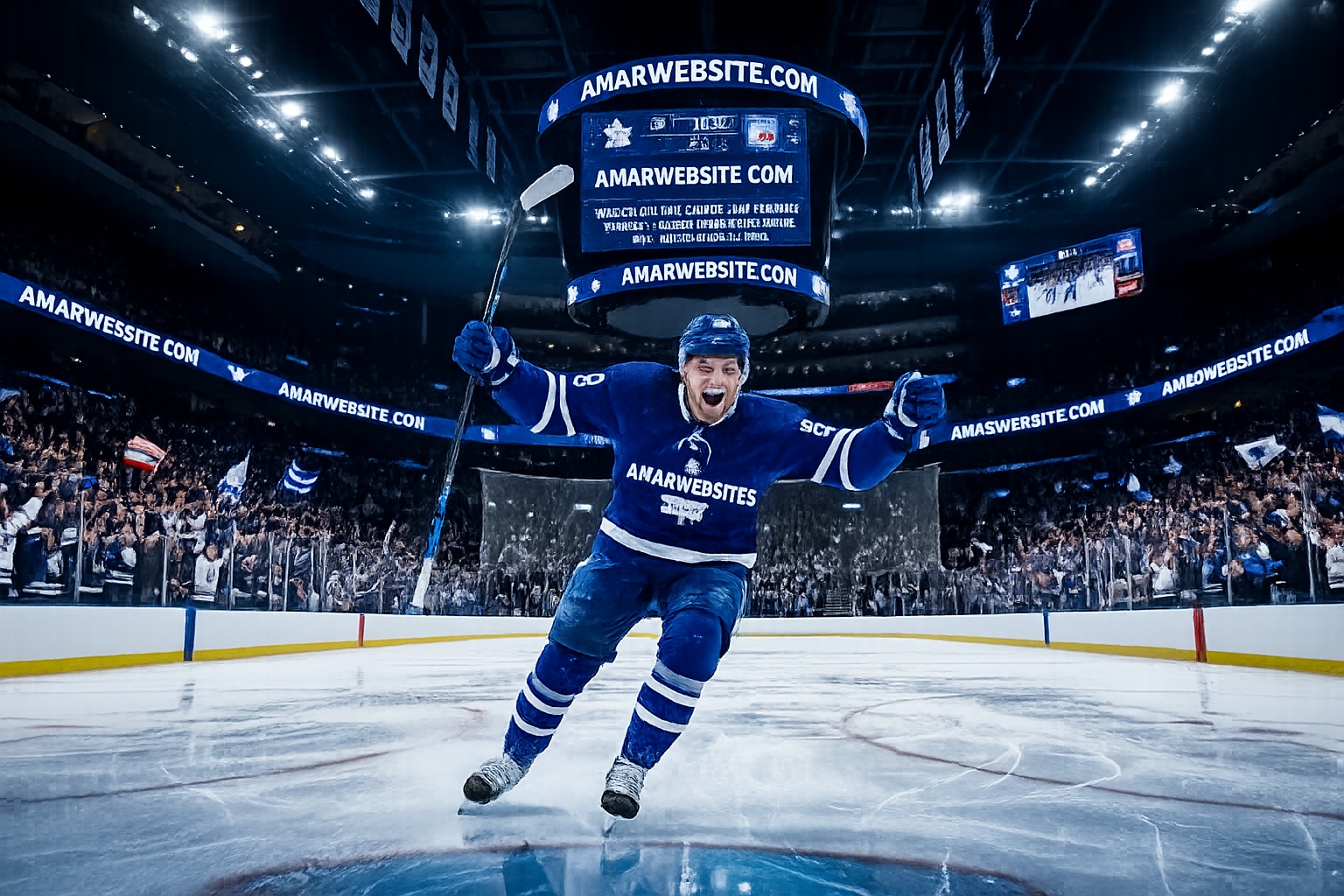 NHLBite - NHL Hockey Game Celebration